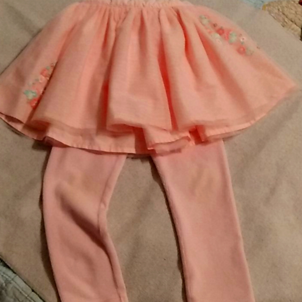 Girls TuTu Skirt and leggings 4t Carters